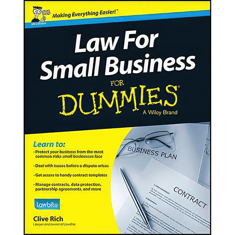 کتاب Law for Small Business For Dummies - UK اثر Clive Rich انتشارات For Dummies