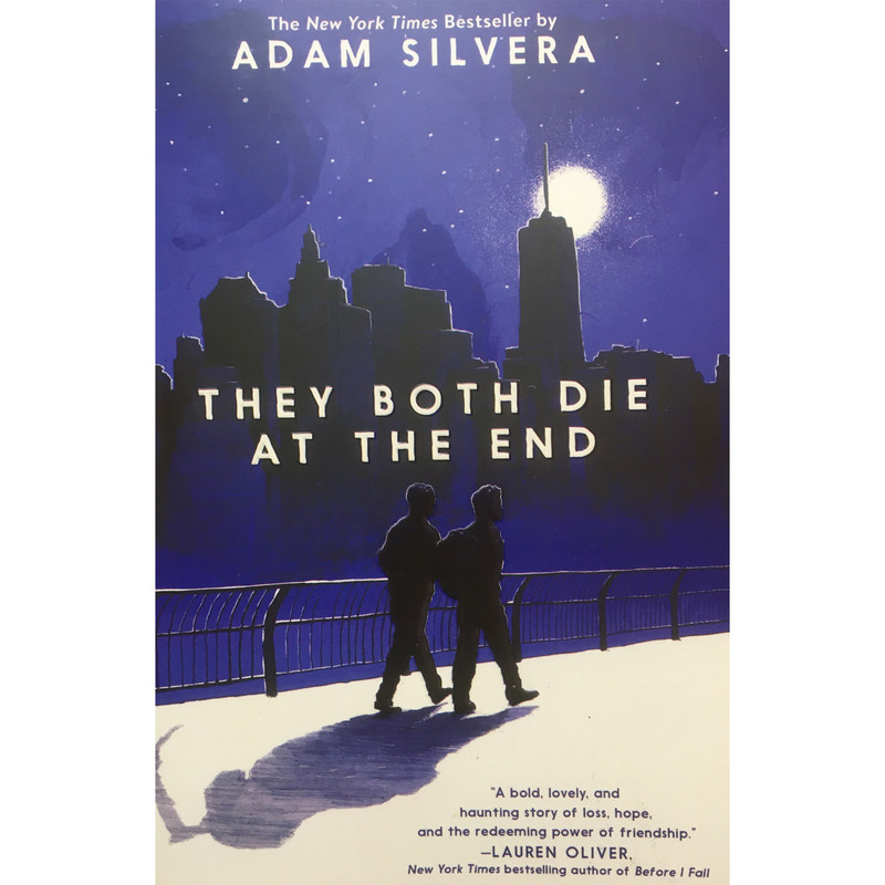 کتاب They both die at the end اثر adam silvera انتشارات معیار علم