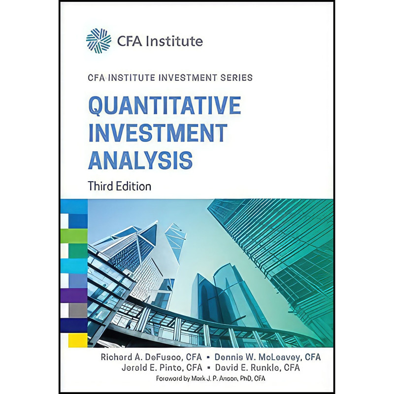 کتاب Quantitative Investment Analysis  اثر جمعي از نويسندگان انتشارات Wiley