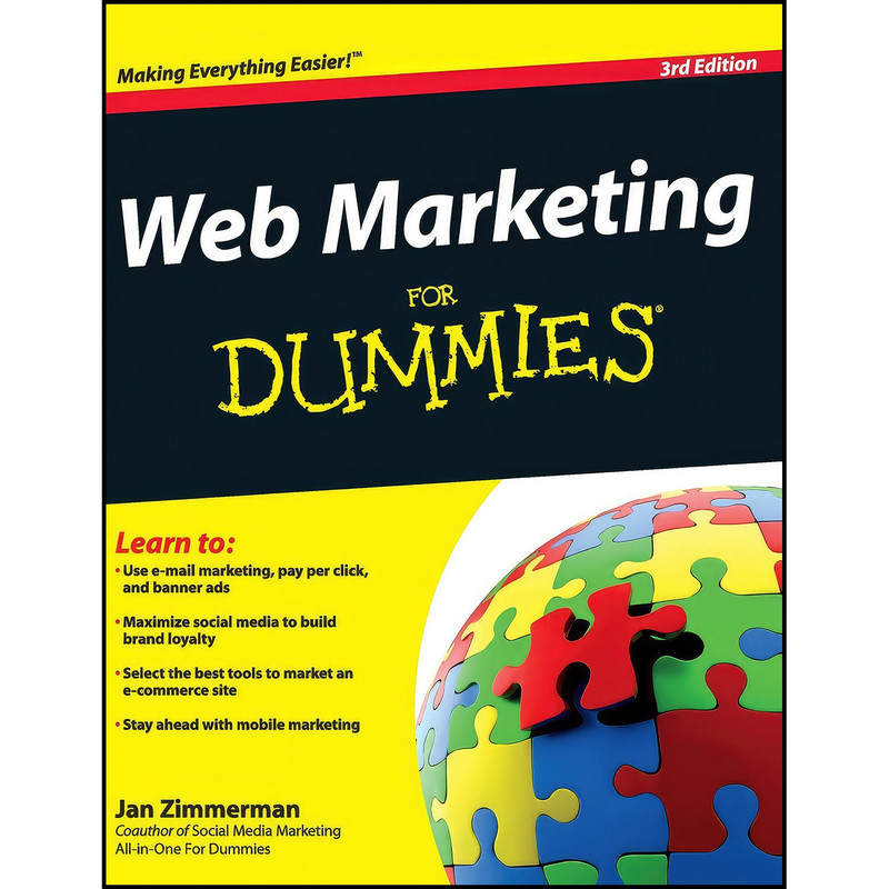 کتاب Web Marketing For Dummies اثر Jan Zimmerman انتشارات For Dummies