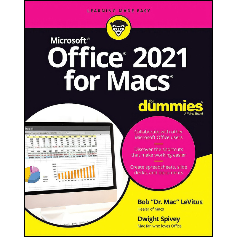 کتاب Office 2021 for Macs For Dummies  اثر Bob LeVitus and Dwight Spivey انتشارات بله
