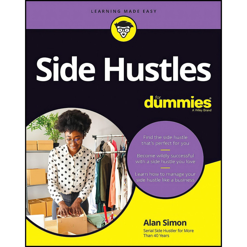 کتاب Side Hustles For Dummies اثر Alan R. Simon انتشارات بله