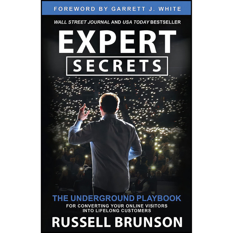 کتاب Expert Secrets اثر Russell Brunson انتشارات Hay House Inc.