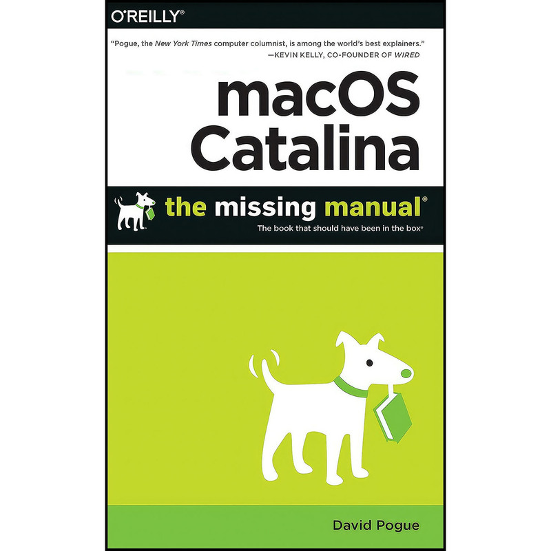کتاب macOS Catalina اثر David Pogue انتشارات O Reilly Media