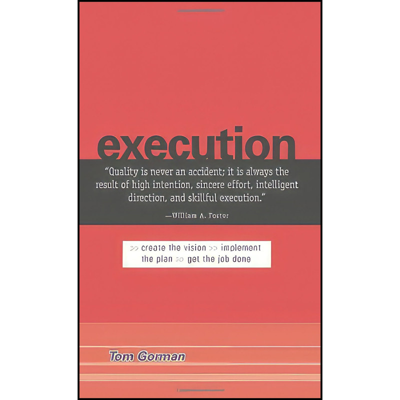 کتاب Execution اثر Tom Gorman انتشارات Adams Media