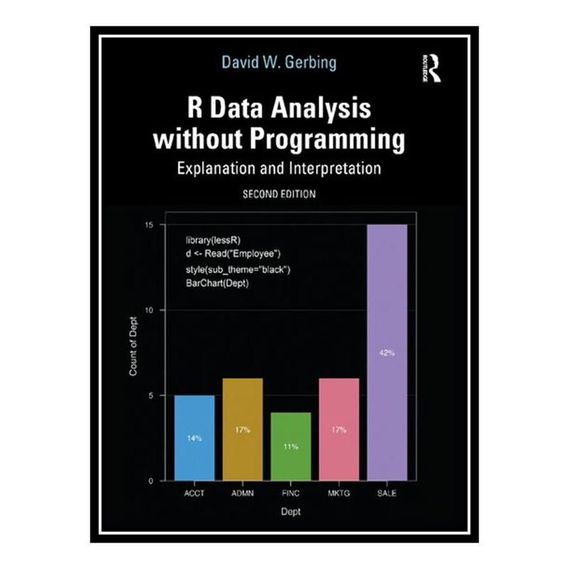 کتاب R Data Analysis without Programming: Explanation and Interpretation اثر David W. Gerbing انتشارات مؤلفین طلایی