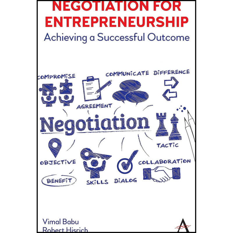 کتاب Negotiation for Entrepreneurship اثر Vimal Babu and Robert Hisrich انتشارات Anthem Press