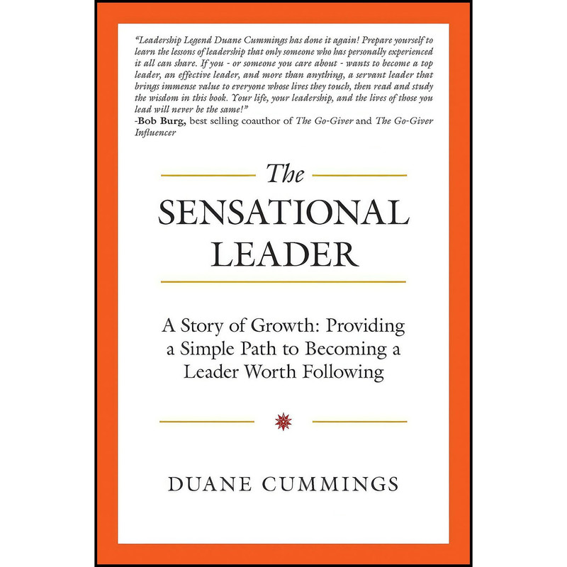 کتاب The Sensational Leader اثر Duane Cummings انتشارات بله