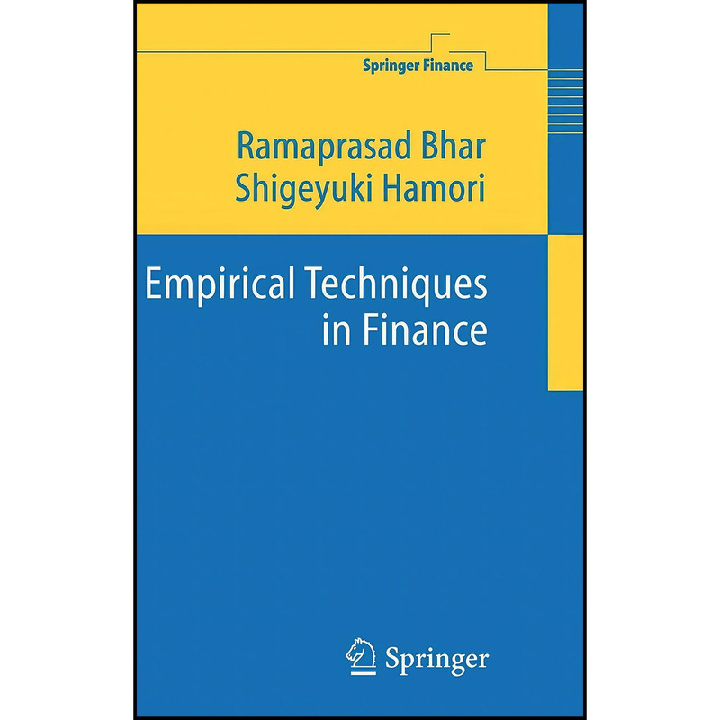 کتاب Empirical Techniques in Finance  اثر جمعي از نويسندگان انتشارات Springer