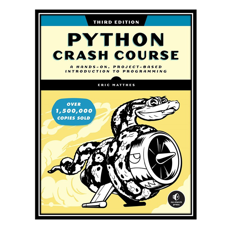 کتاب Python Crash Course اثر Eric Matthes انتشارات مؤلفین طلایی