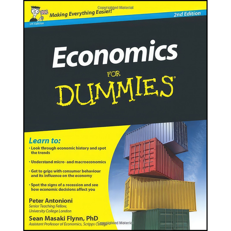 کتاب Economics For Dummies, UK Edition اثر جمعي از نويسندگان انتشارات For Dummies
