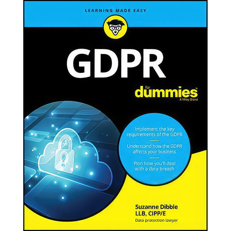 کتاب GDPR For Dummies اثر Suzanne Dibble انتشارات For Dummies