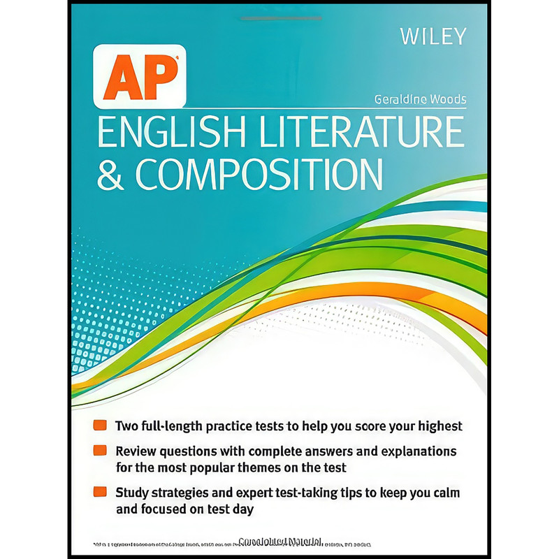 کتاب Wiley AP English Literature and Composition اثر Geraldine Woods انتشارات For Dummies