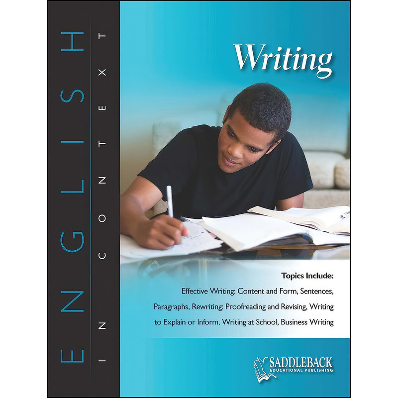 کتاب Writing- English in Context اثر Saddleback Educational Publishing انتشارات Saddleback Educational Publishing