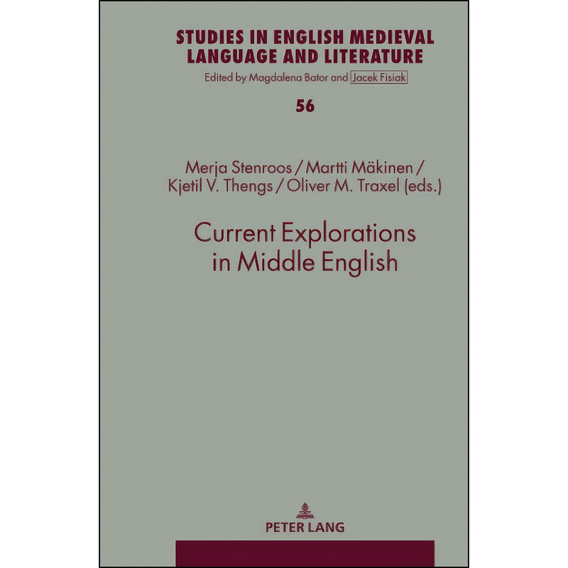 کتاب Current Explorations in Middle English  اثر Stenroos انتشارات Peter Lang