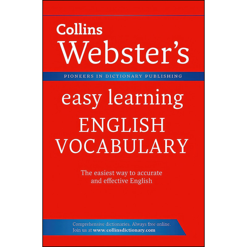 کتاب Collins Webster's Easy Learning English Vocabulary. اثر Collins Dictionaries انتشارات Collins