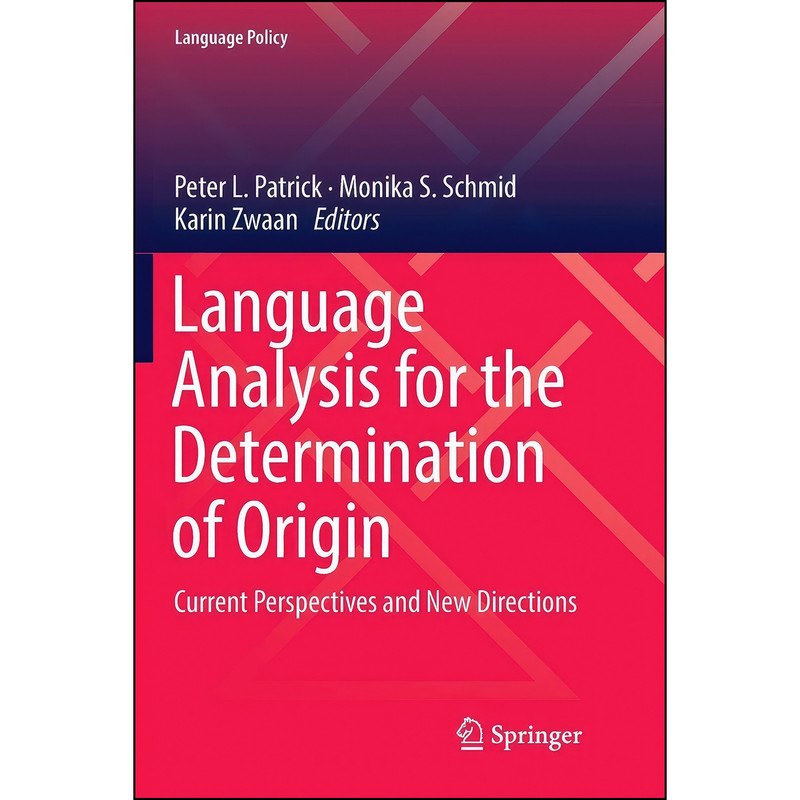 کتاب Language Analysis for the Determination of Origin اثر جمعي از نويسندگان انتشارات بله
