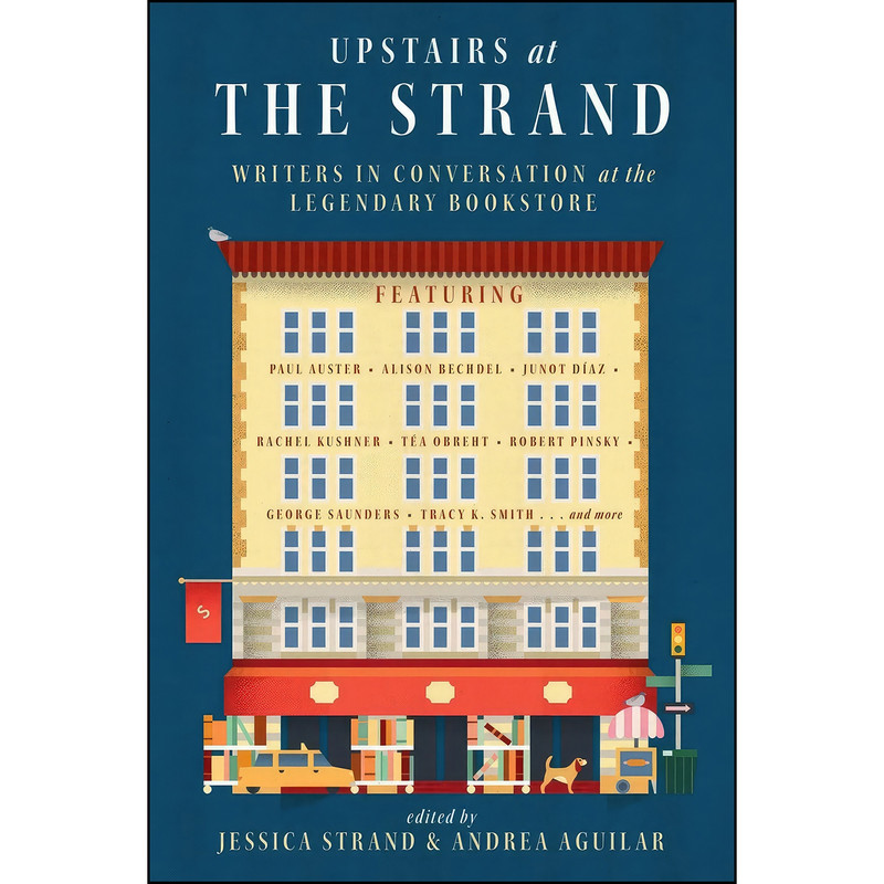 کتاب Upstairs at the Strand اثر Jessica Strand and Andrea Aguilar انتشارات W. W. Norton   Company