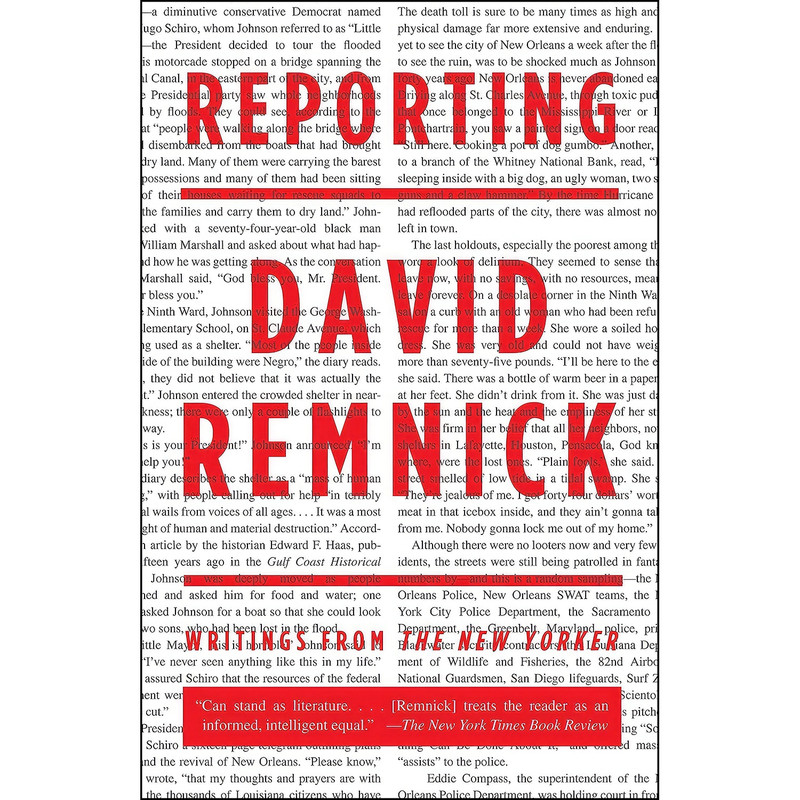 کتاب Reporting اثر David Remnick انتشارات Vintage