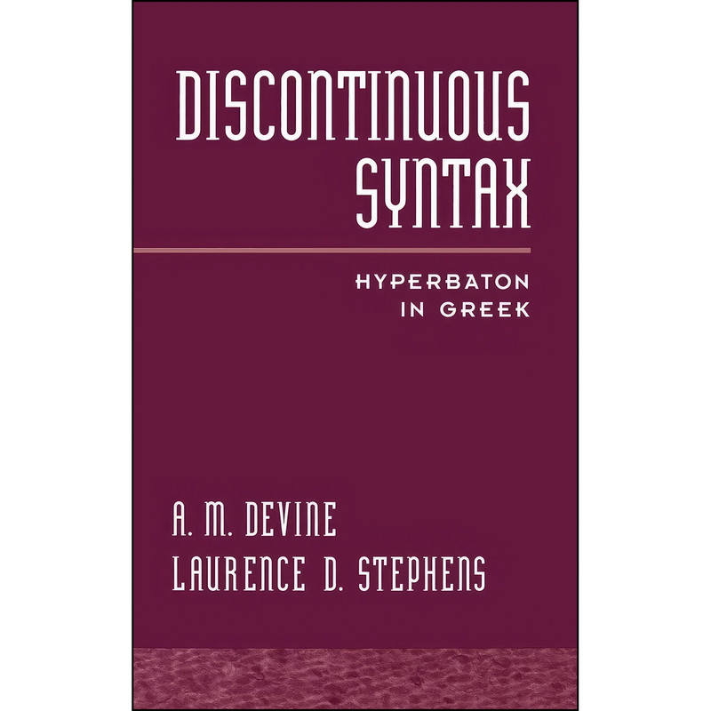 کتاب Discontinuous Syntax اثر جمعي از نويسندگان انتشارات Oxford University Press