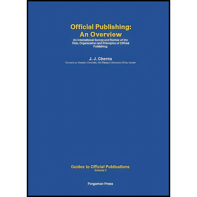 کتاب Official Publishing اثر J. J. Cherns انتشارات بله