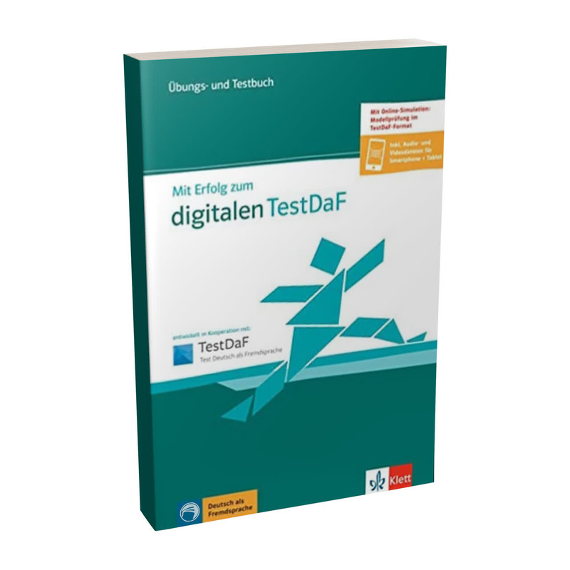 کتاب digitalen testdaf اثر Simone Weidinger انتشارات klett