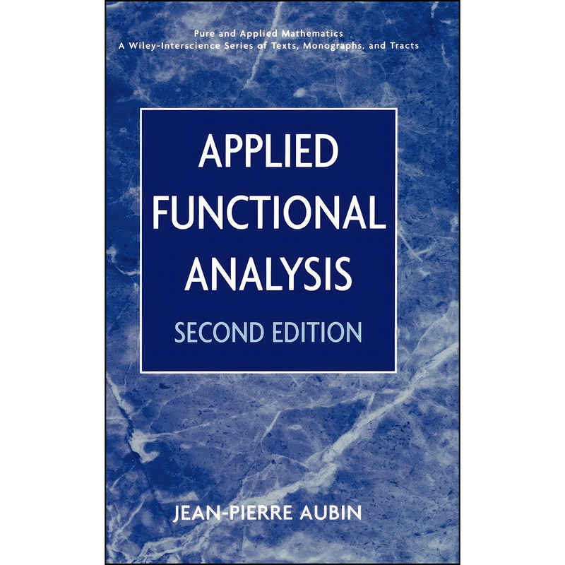 کتاب Applied Functional Analysis اثر Jean Pierre Aubin انتشارات Wiley-Interscience