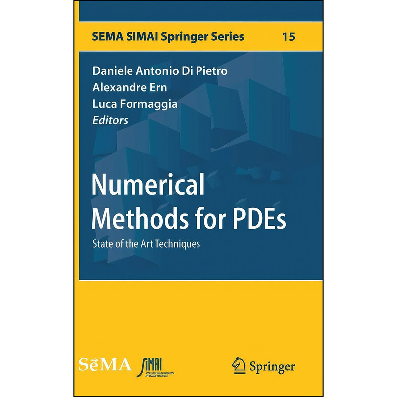 کتاب Numerical Methods for PDEs  اثر Pietro انتشارات Springer