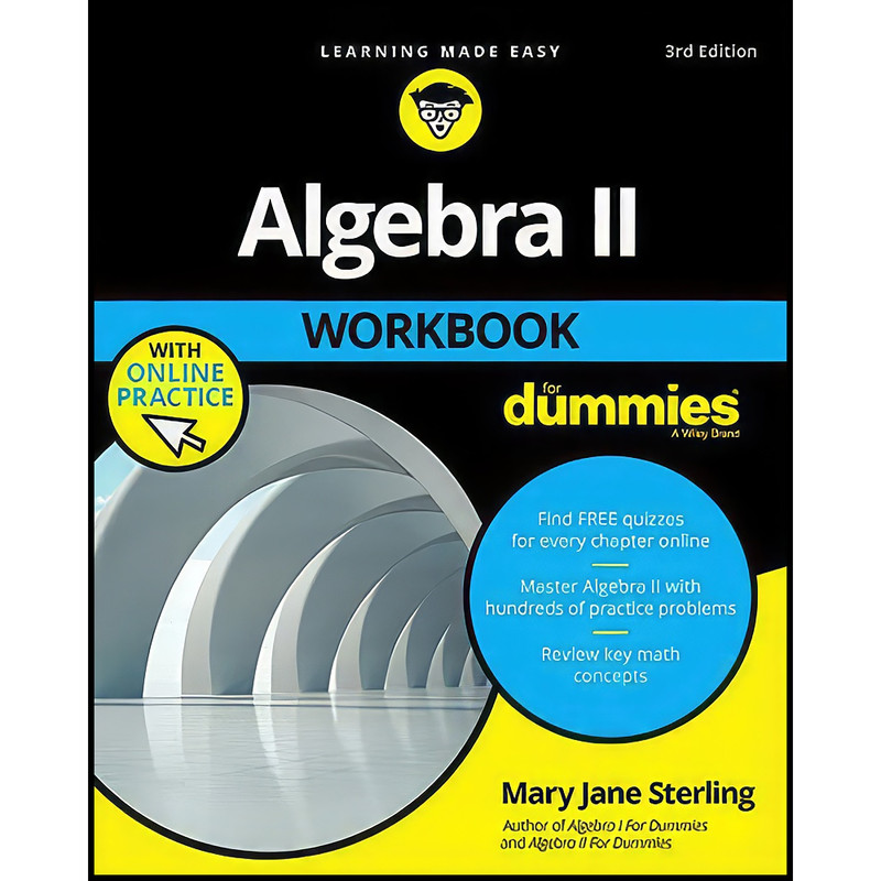 کتاب Algebra II Workbook For Dummies اثر Mary Jane Sterling انتشارات For Dummies