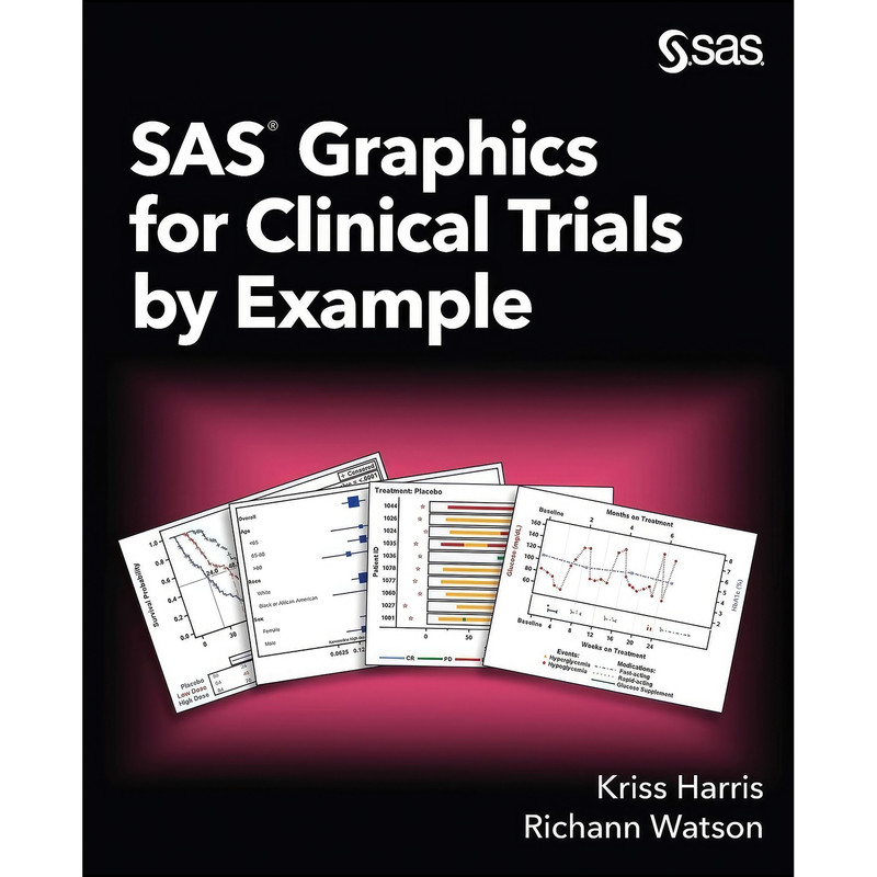 کتاب SAS® Graphics for Clinical Trials by Example اثر Kriss Harris and Richann Watson انتشارات تازه ها