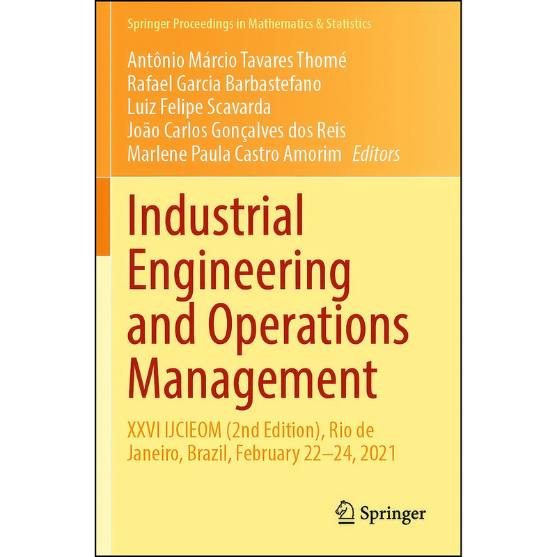 کتاب Industrial Engineering and Operations Management اثر جمعي از نويسندگان انتشارات Springer