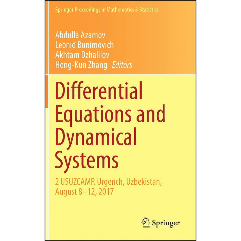 کتاب Differential Equations and Dynamical Systems اثر جمعي از نويسندگان انتشارات Springer