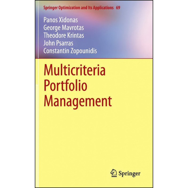 کتاب Multicriteria Portfolio Management  اثر جمعي از نويسندگان انتشارات Springer
