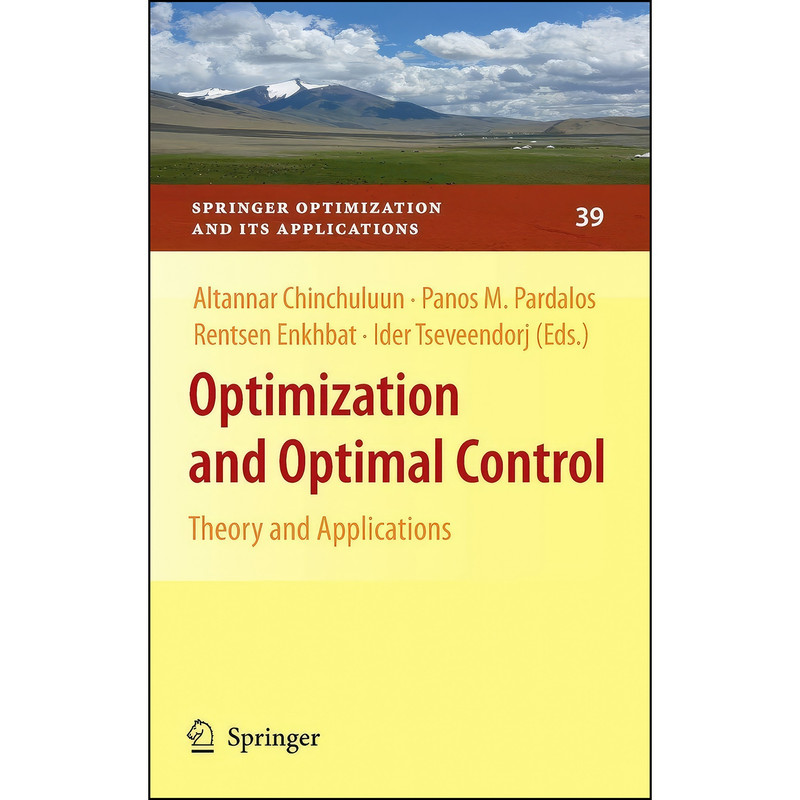 کتاب Optimization and Optimal Control اثر جمعي از نويسندگان انتشارات Springer