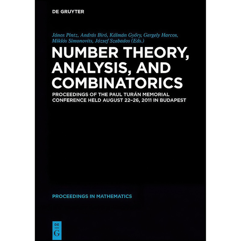 کتاب Number Theory, Analysis, and Combinatorics  اثر UNKNOWN انتشارات De Gruyter