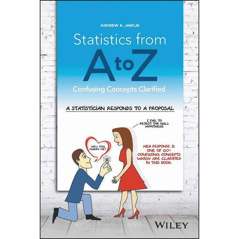 کتاب Statistics from A to Z اثر Andrew Jawlik انتشارات Wiley