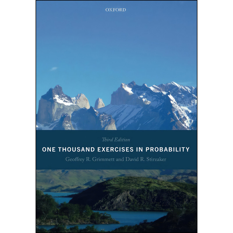 کتاب One Thousand Exercises in Probability اثر جمعي از نويسندگان انتشارات Oxford University Press