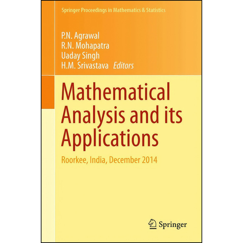 کتاب Mathematical Analysis and its Applications اثر جمعي از نويسندگان انتشارات Springer