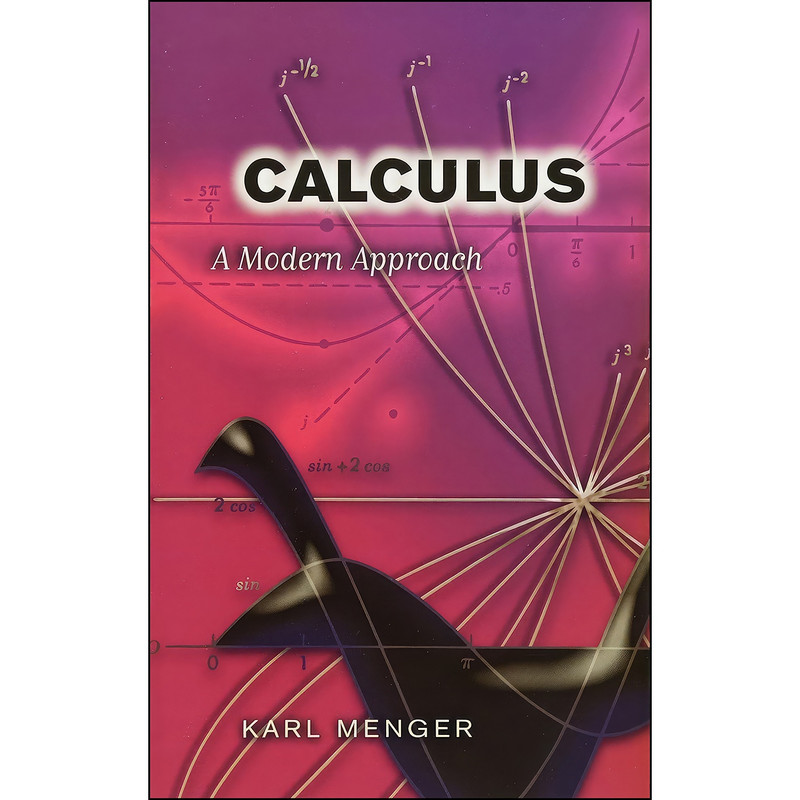 کتاب Calculus اثر Karl Menger انتشارات Dover Publications