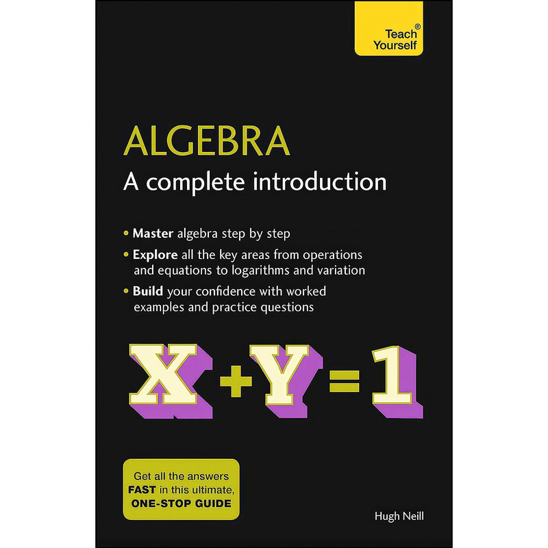 کتاب Algebra اثر Hugh Neill انتشارات Teach Yourself