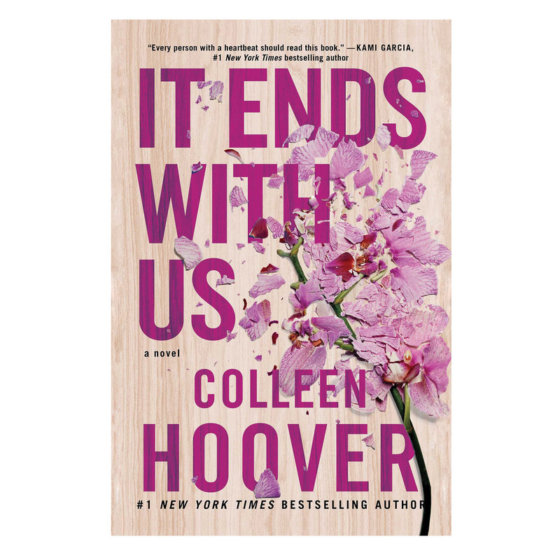 کتاب IT ENDS WITH US اثر colleen hoover انتشارات ماهوت