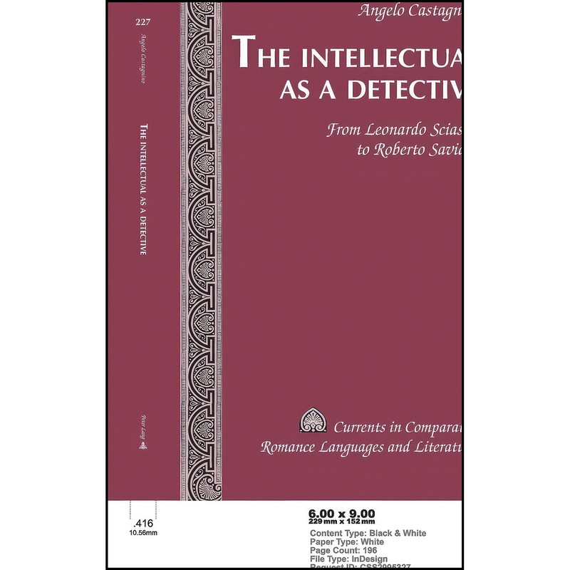 کتاب The Intellectual as a Detective اثر Angelo Castagnino انتشارات تازه ها