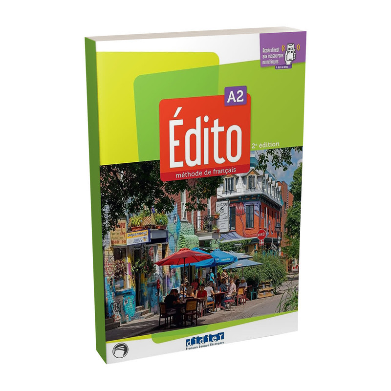 کتاب Edito A2 second edition اثر Pinson Cecile انتشارات Didier