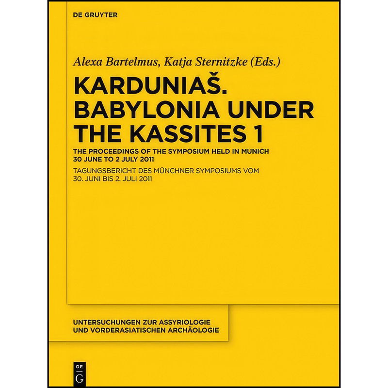 کتاب Karduniash Babylonia 1 اثر جمعي از نويسندگان انتشارات de Gruyter