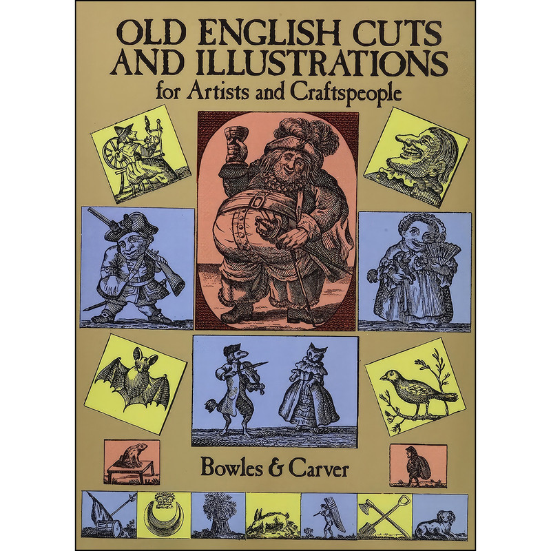 کتاب Catchpenny Prints اثر Bowles and Carver انتشارات Dover Publications