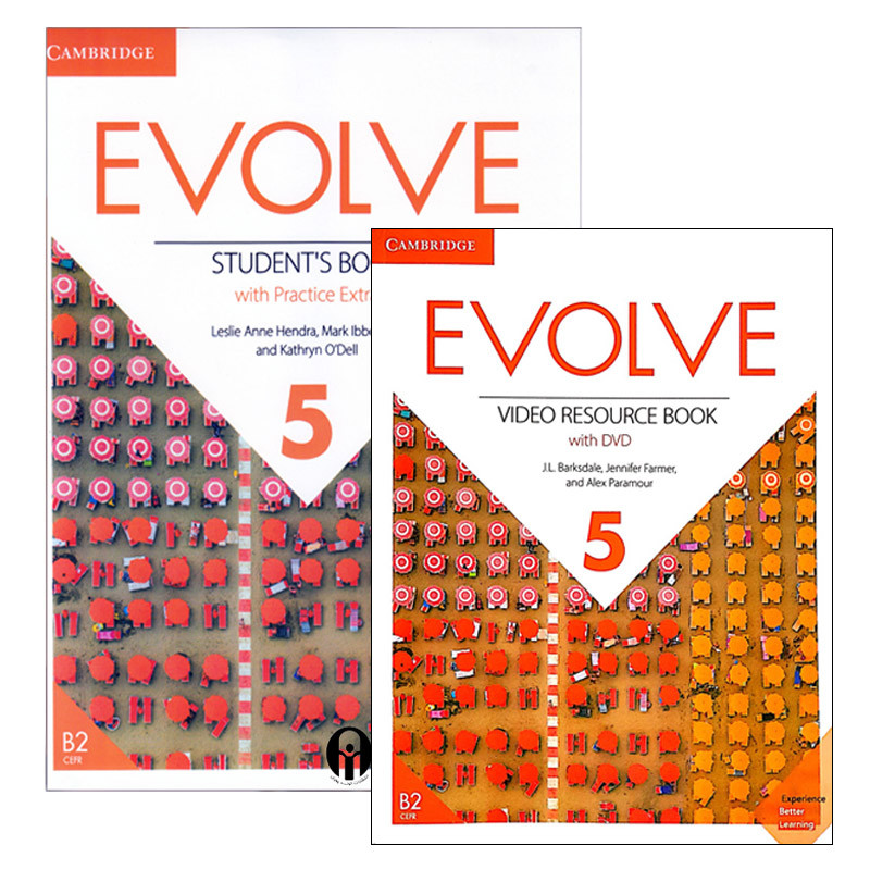 کتاب EVOLVE 5 اثر جمعی از نویسندگان انتشارات الوندپویان 2 جلدی