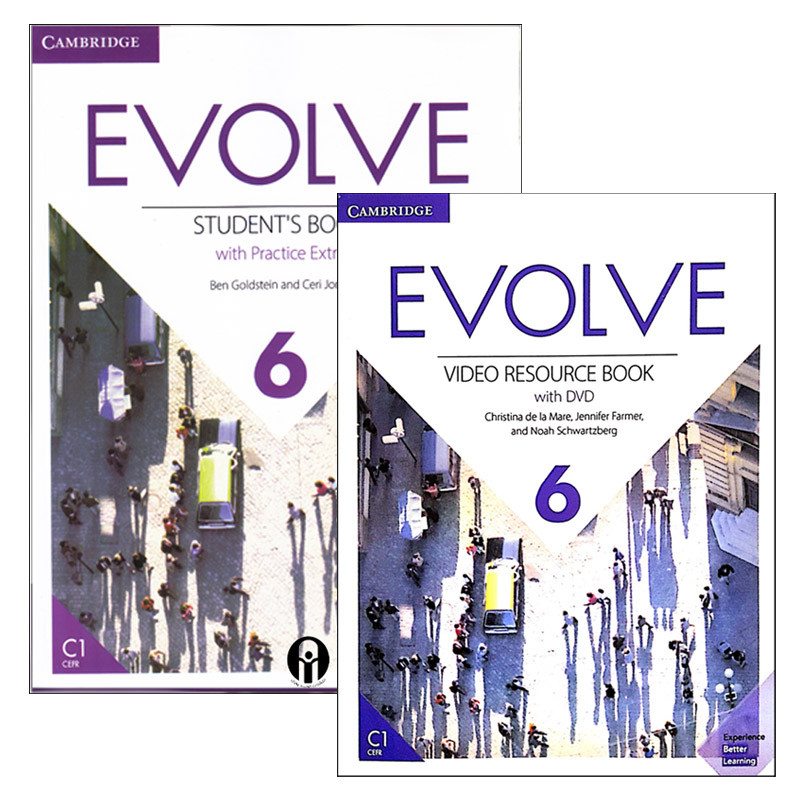 کتاب EVOLVE 6 اثر جمعی از نویسندگان انتشارات الوندپویان 2 جلدی