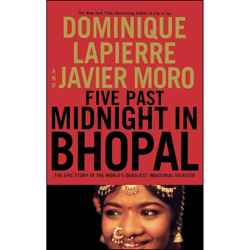 کتاب Five Past Midnight in Bhopal اثر Dominique Lapierre and Javier Moro انتشارات Grand Central Publishing