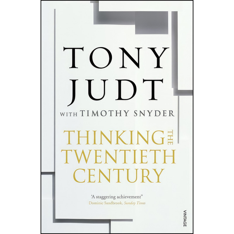 کتاب Thinking the Twentieth Century اثر Tony Judt انتشارات Vintage