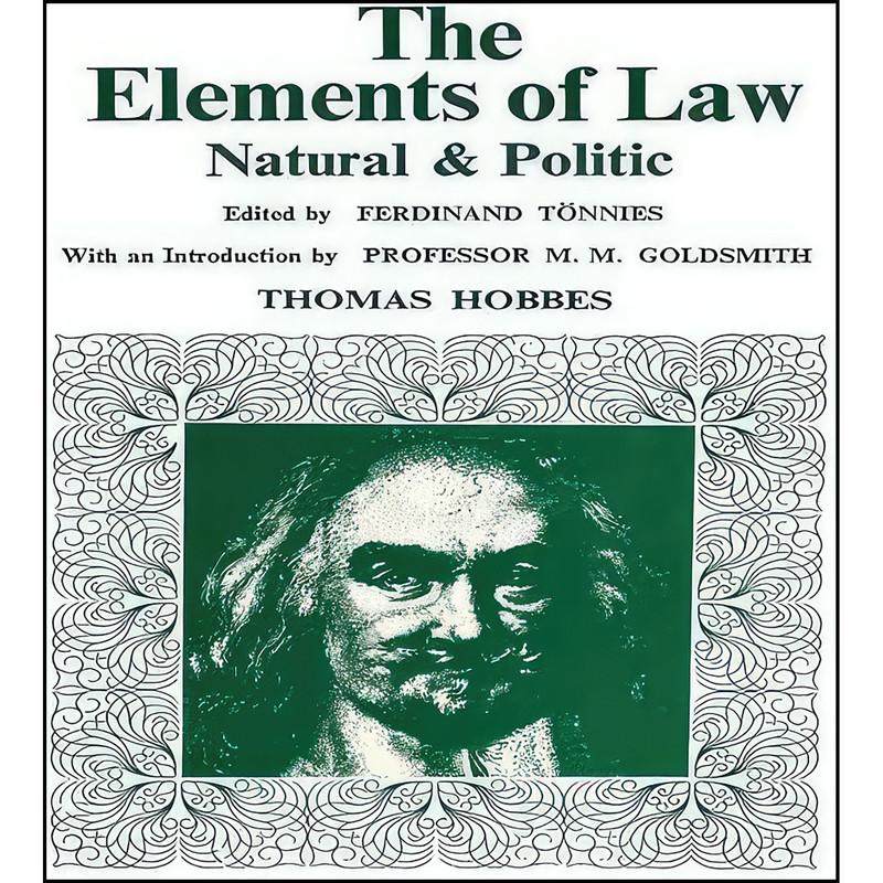 کتاب Elements of Law, Natural and Political اثر Thomas Hobbes انتشارات Routledge